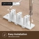 thumbnail image 4 of Guía de piso para puerta corrediza de clóset Grovers Home Solutions, 4 of 7