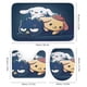thumbnail image 3 of Badtz Maru-theme 4-Piece Shower Curtain Set with Rugs, Waterproof Bathroom Decor Set Includes Bath Mat, U-Shaped Rug, Toilet Lid Cover and Curtain with Hooks, 3 of 6
