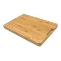 Genérico - Tabla De Corte Tres Claveles Bambu # 4665 Cocina 33 X 23 Cm Marrón