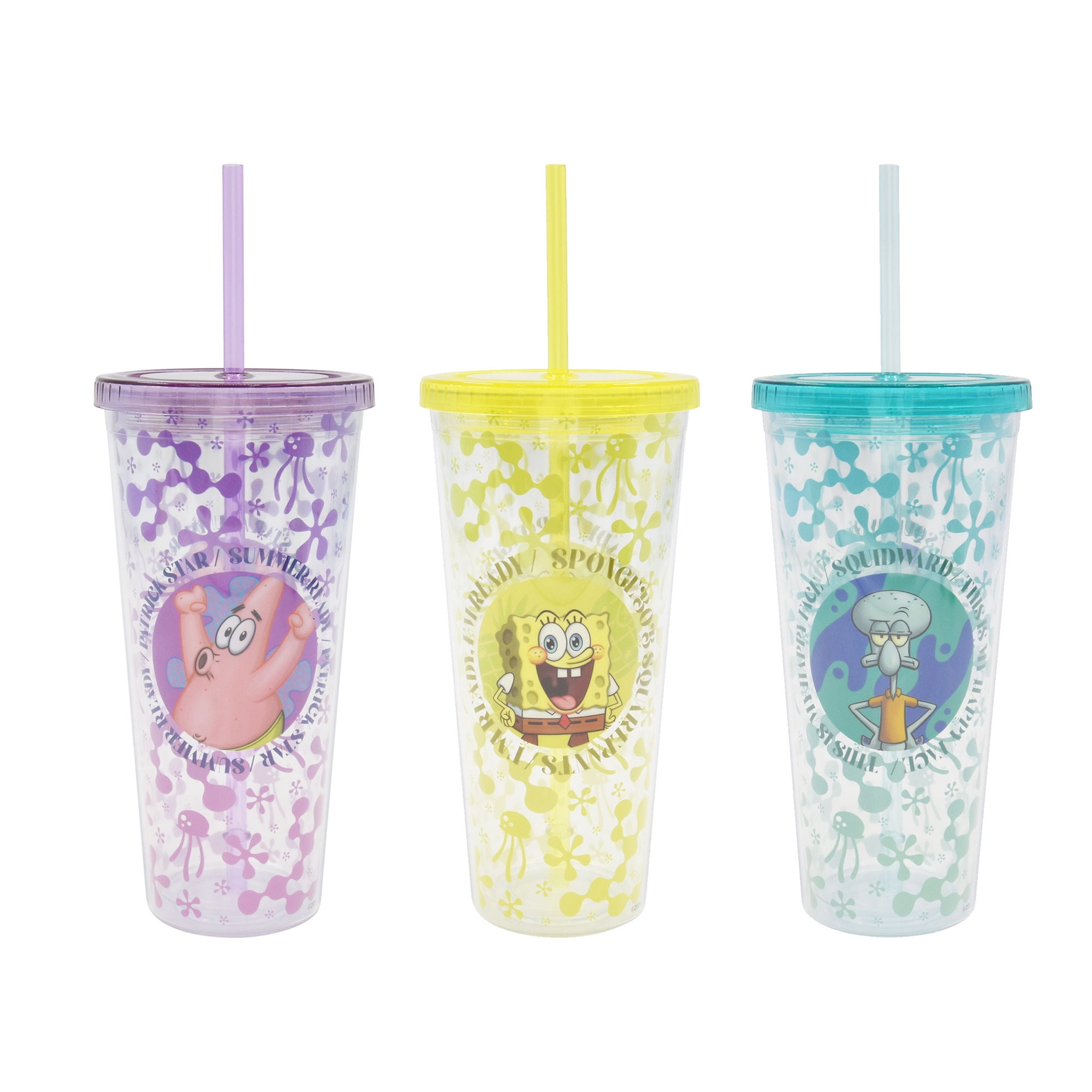 Vaso Plastico 650ml Bob Esponja Y Patricio, Surtido 1 Pieza