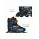 thumbnail image 3 of Patines en línea con luces ajustables T 34-37, azul, 3 of 3