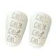 thumbnail image 4 of 1 par de Mini espinilleras de fútbol, equipo de protección, accesorios protectores, equipo pequeño, espinilleras de entrenamiento de fútbol para niños Letras amarillas blancas, 4 of 5