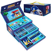 Set De Arte Sonic The Hedgehog Niños 40 Piezas Estuche
