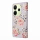 thumbnail image 3 of FOXDOCK Funda Tipo Cartera Floral para Xiaomi Redmi Note 14 4G ,Funda con Tapa de Cuero PU, Protección Antigolpes con Ranuras para Tarjetas y Soporte, 3 of 5
