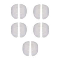 Ioensy - 10 Almohadillas Para La Nariz Para Niños, Cómodas Para Gafas De Sol, Color Blanco