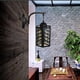thumbnail image 3 of Lampara Techo Pared Jaula Hexagonal Moderna Hogar Lau, 3 of 3