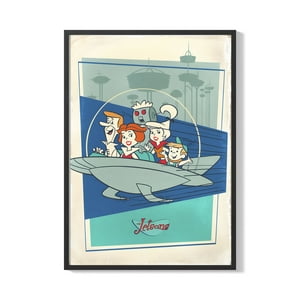 Creango - Cuadro Poster Enmarcado Los Supersonicos Decorativo