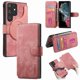 thumbnail image 1 of Funda Billetera Magnética para Samsung Galaxy S22 Ultra Soporte Tarjetas Desmontable Rosa, 1 of 6