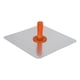 thumbnail image 5 of Espátula De Aluminio Para Yeso Con Mango Suave Para Mortero, Cemento Y Suministros Industriales (30,2 X 12 Cm), 5 of 5
