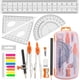 thumbnail image 1 of Set de Compases Akuoly 2 Piezas Naranja con Estuche, 1 of 3