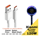 thumbnail image 1 of Cable turbo charge 120 w carga rápida 6 a hypercharge / mi, 1 of 3