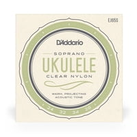 Set De Cuerdas Ukelele Soprano Clear Ej65S Daddario
