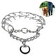 thumbnail image 2 of Collar de entrenamiento para perros con hebilla de liberación rápida, de acero cromado, antitirones., 2 of 8