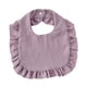 thumbnail image 4 of Baberos De Bebé Baberos De Baba Suave Absorbentes Transpirables Para Bebés Recién Nacidos Niños Niñas Violeta, 4 of 5