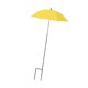 thumbnail image 3 of Plant Umbrella Canopy Reusable Versatile Stable Adjustable Sunshade Umbrella Yellow, 3 of 5