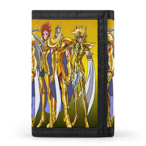 Cartera Santos Dorados Trifold
