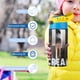thumbnail image 5 of Scream Botella de Agua con Tapa Pop Top de Un Toque, Acero Inoxidable, a Prueba de Fugas, para Deportes, Botella Infantil azul 12 oz, 5 of 6