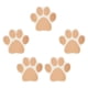 thumbnail image 5 of 5 Pegatinas Antideslizantes Para Bañera Con Estampado De Pata De Perro, Color Marrón, Pequeño, 5 of 5
