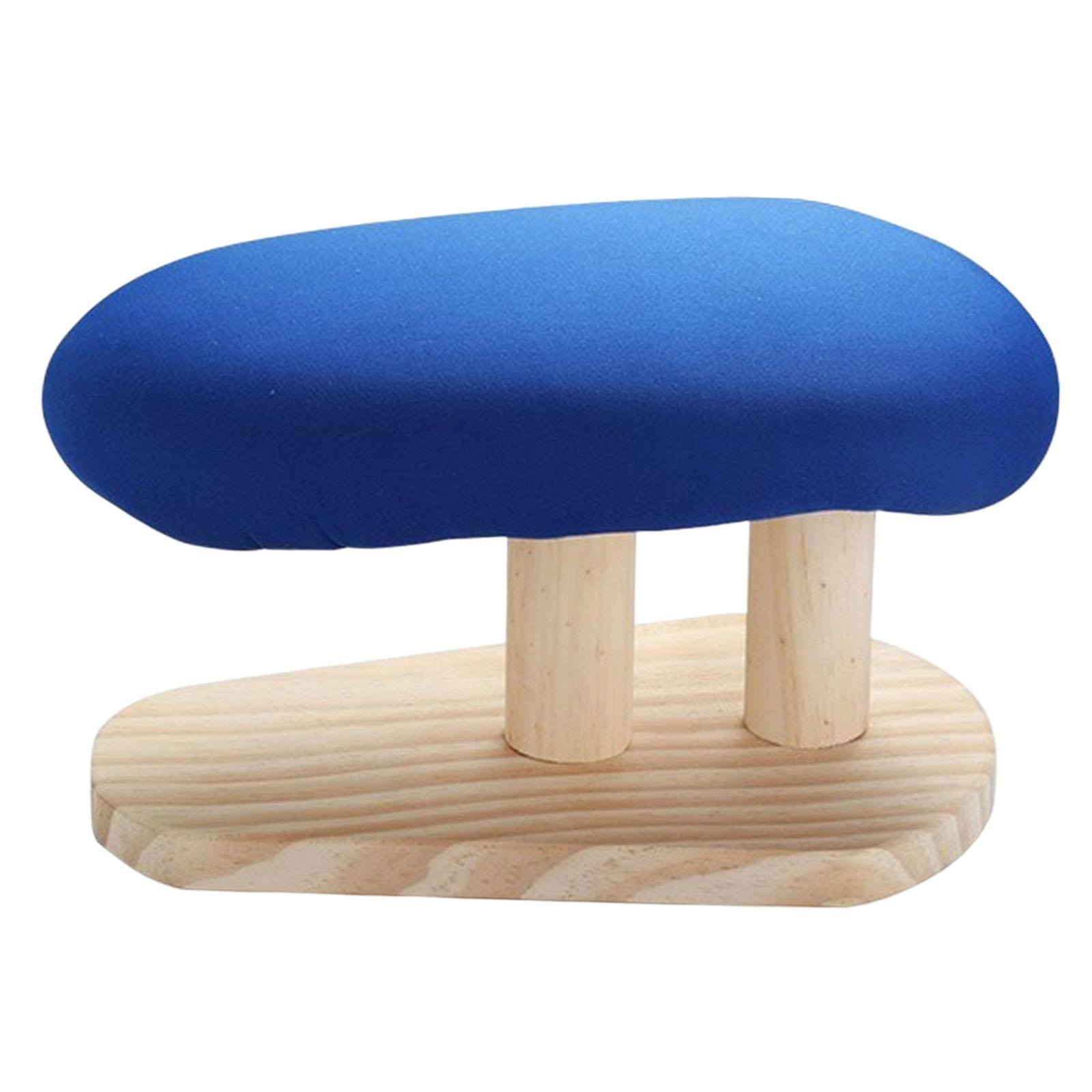 Magideal - De Planchar De Madera, Soporte De Almohadilla De Planchado Pequeña, Herramienta Auxiliar Portátil Engrosada Para Camisas, Ropa, , Corto