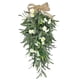 thumbnail image 5 of Corona de primavera y verano para decoración del hogar, adorno colgante de flores artificiales para celebraciones, puerta de entrada, patio, ventana,, 5 of 5