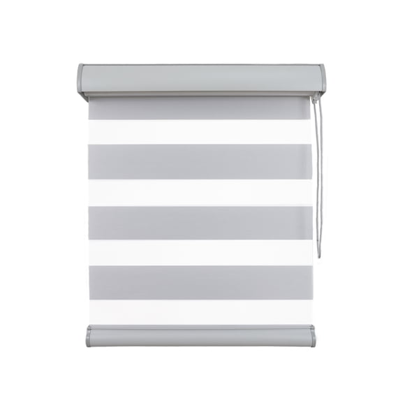 Cortina Duo Arcadia 120x240 cm Gris Claro