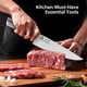 thumbnail image 2 of Juego de cuchillos imarku de 14 piezas de cocina premium con bloque de madera de acacia, 2 of 9