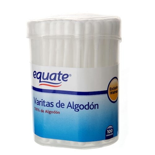 Varitas Plásticas De Algodón 100 Un Equate