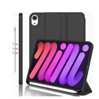 Genérico - Funda Smart Cover Para Ipad Mini 6 - Negro