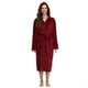 thumbnail image 1 of Bata De Baño Con Capucha Para Mujer De Invierno Grueso Cálido Rojo Talla Xl, 1 of 3