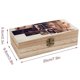 thumbnail image 2 of Ginny y Georgia Caja Organizadora de Madera Rústica - Caja Decorativa Multifuncional para Escritorio, Hogar, Oficina, Joyas y Manualidades, 2 of 6