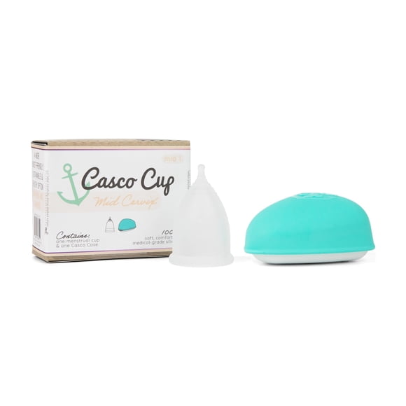 Copa Menstrual Casco Cup Mid1 - Silicona de grado médico