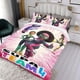 thumbnail image 3 of Equipo Supa Conjunto de sábanas temático, trío de piezas, cómodo y amigable con la piel, diseño único, regalo de decoración para el hogar para familiares, amigos y fans,173cm *218cm, 3 of 6