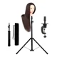 thumbnail image 2 of Atril Pedestal Para Cabeza Tecnica + Cabeza Sintetica Cafe Oscuro, 2 of 3