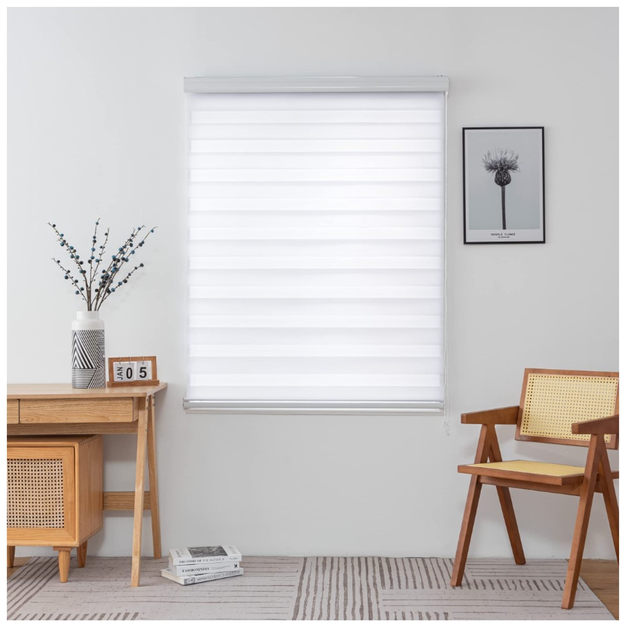 Citotools - Cortina Roller Duo Zebra Día Y Noche 120 X 200 Cm