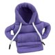 thumbnail image 2 of Auto Gear Shifter Knob Cover Sudadera Con Capucha Tela Invierno Cálido Perilla Sudadera Con Capucha Púrpura, 2 of 5