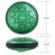 thumbnail image 4 of Tambor LEKATO de acero, 6 pulgadas, 11 notas en D mayor, verde, 4 of 7