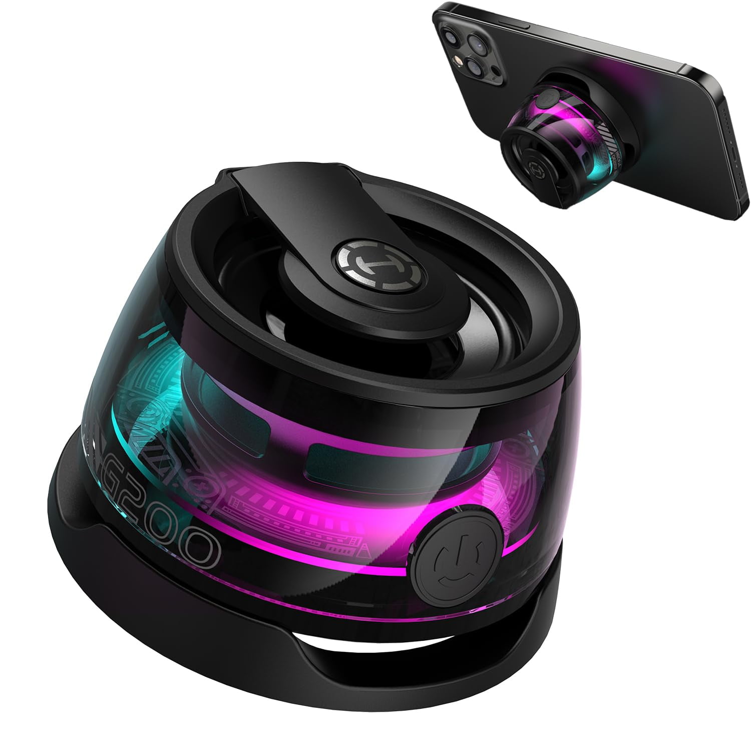 Altavoz Bluetooth Edifier G200 Magnetic Con Rgb Para Iphone