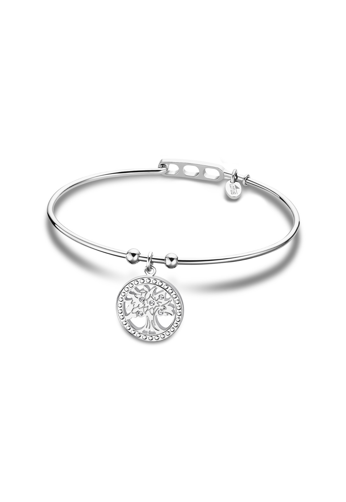 Bracciale Lotus Style Con Mano Di Fatima In Acciaio: Gioiello Donna Trendy Che Unisce Stile E Protezione Spirituale.