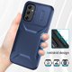 thumbnail image 4 of Funda Resistente para Samsung Galaxy A14 5G con Tapa Deslizante y Protección Militar Azul, 4 of 6