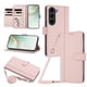 thumbnail image 1 of Funda Cartera para Samsung Galaxy S23 FE con Bolsillo para Billetes, Rosa, 1 of 6