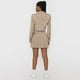 thumbnail image 3 of Falda Mujer Tableada Doble Pretina Beige Corona, 3 of 5