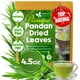 thumbnail image 1 of Hojas de pandan secas premium 133 ml, té de hoja de pandan 100% natural, 1 of 9