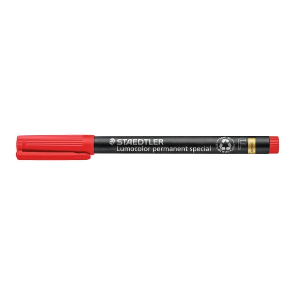 Marcador STAEDTLER Lumocolor Special Rojo F-2