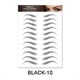 thumbnail image 1 of 6D Eyebrow Tattoos Stickers Makeup Long Lasting Black Brown Eyebrow Sticker Hair-Like Waterproof Natural Fake Eyebrow Stickers For Brow Grooming Shaping, 1 of 3