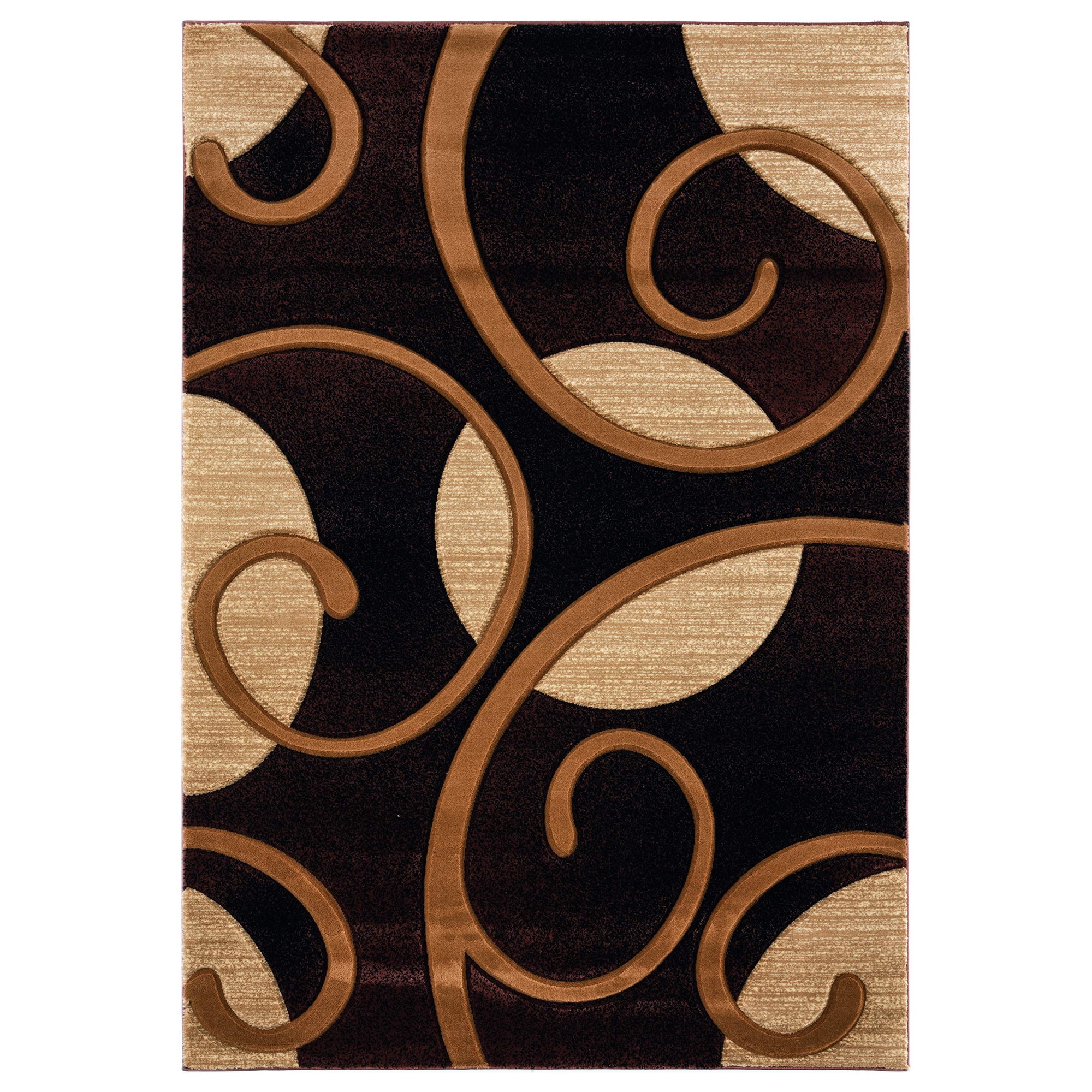 Alfombra Decorativa United Weavers Bristol Riley, 55 X 85 Cm, Color Marrón