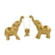thumbnail image 5 of Estatua de , decoración de mesa, artesanía, obra de arte, regalo, colección creativa, escultura de animal, figura de resina para sala de estar Estilo B Dorado, 5 of 5