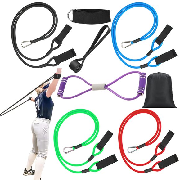 Juego de Bandas de Resistencia Davllin para Entrenamiento de Béisbol