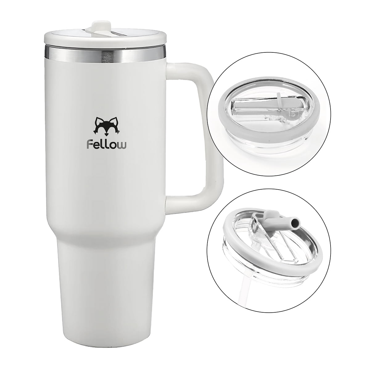 Vaso Termico 1,2lts Electra By Fellow Mug Tumblr + Bombilla