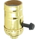 thumbnail image 1 of Enchufe giratorio Leviton, metal, incandescente, base mediana, 1 of 1