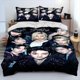 thumbnail image 1 of Stray Kids Kpop Singer Star Bedding SetDuvet Cover Bed Set Quilt Cover Pillowcase Boys Girls Adults, 1 of 5